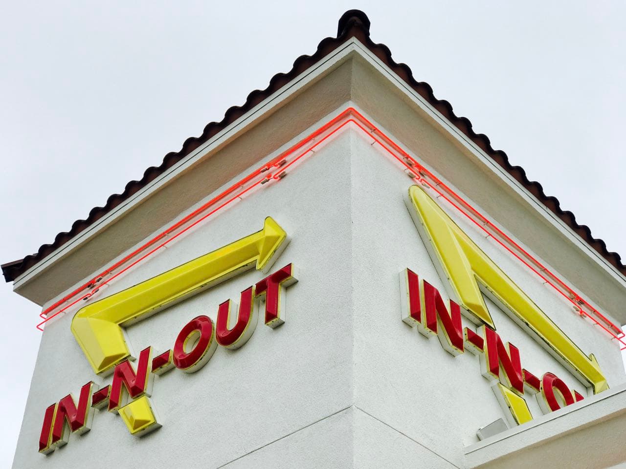 A photo In-N-Out burger